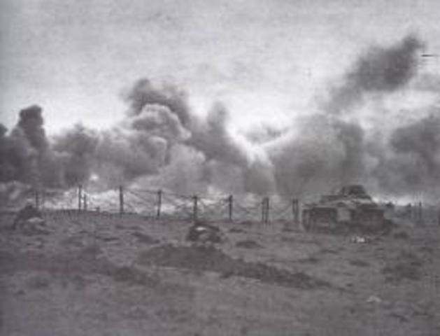 Major attack aimed at the British enemy