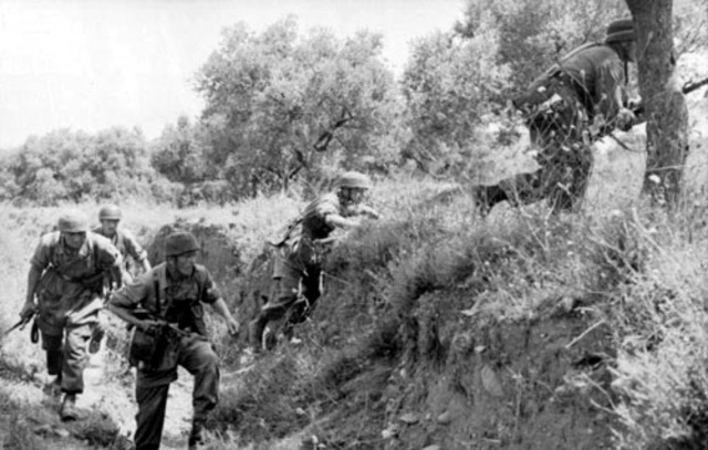 German forces continue to press on