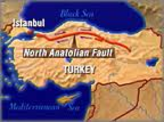 North Anatolian Fault- Turkey