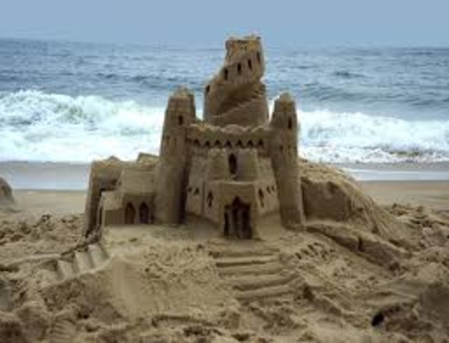 The sand castle
