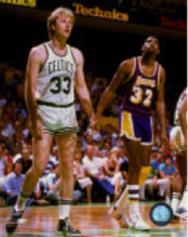 Larry Bird and Magic Johnson are Drafted