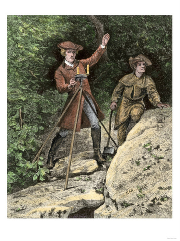 George Washington the Surveyer