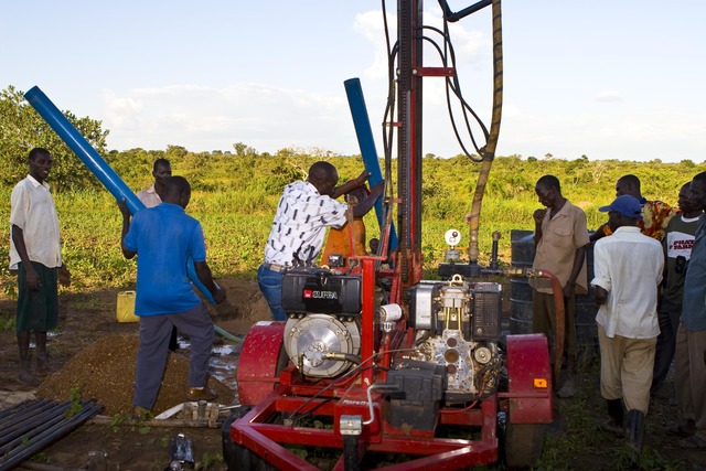 Purchase of 1st Drilling rig