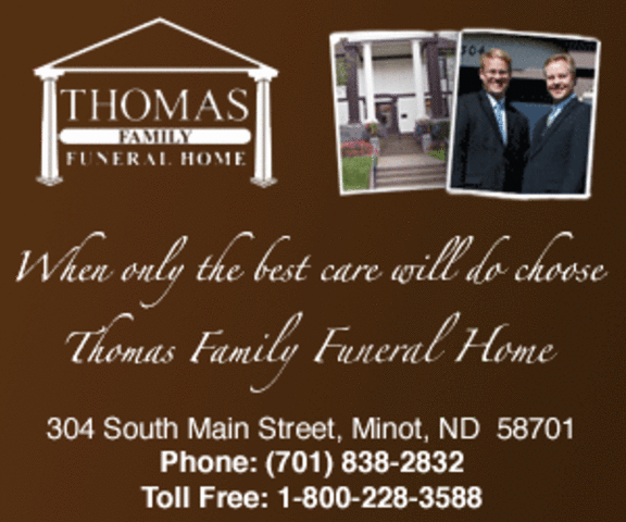 I began employment with Thomas Family Funeral Home.