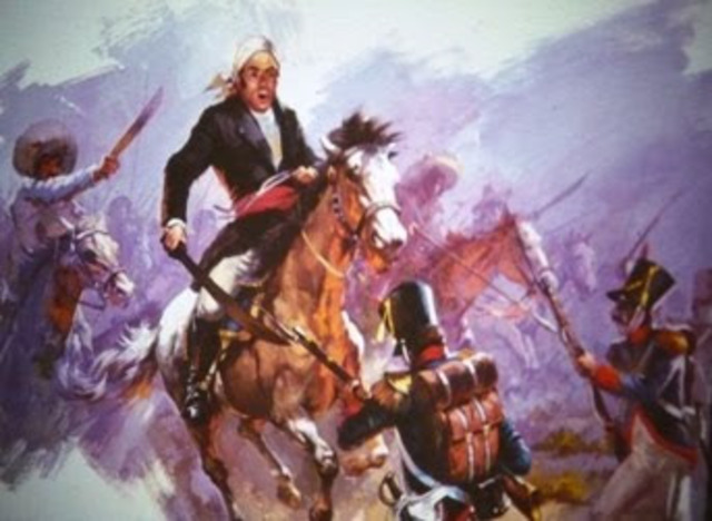 Morelos breaks the Siege of Cuautla