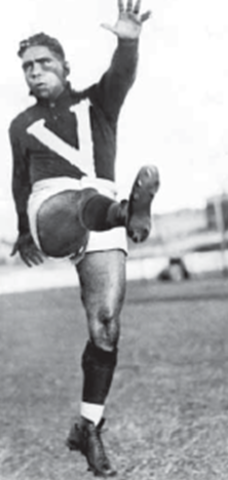 First Aboriginal to be selected to play for the Vic Interstate Team