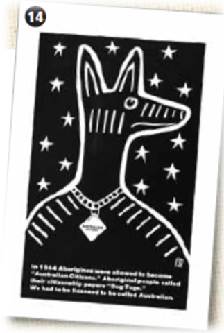 Citizenship book was written by a white Australian, Sally Morgan