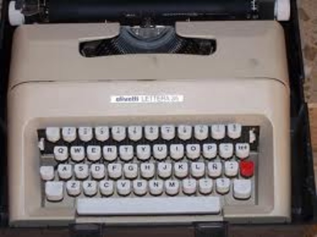 Máquina de escribir mecánica