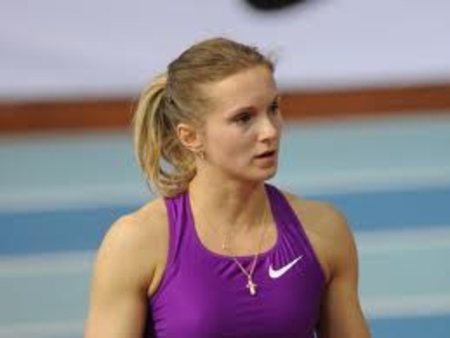 Лёгкая атлетыка. Скачкі з шастом