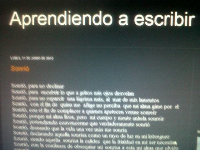 Mi primera pagina Web    http://aprendiendoaescribirmerydealo.blogspot.com/