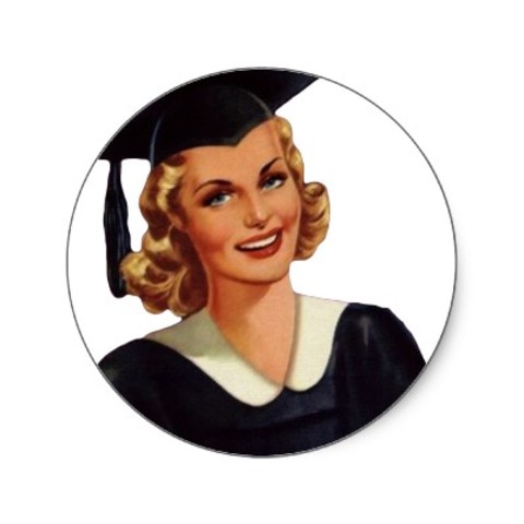 Me grudué del colegio.