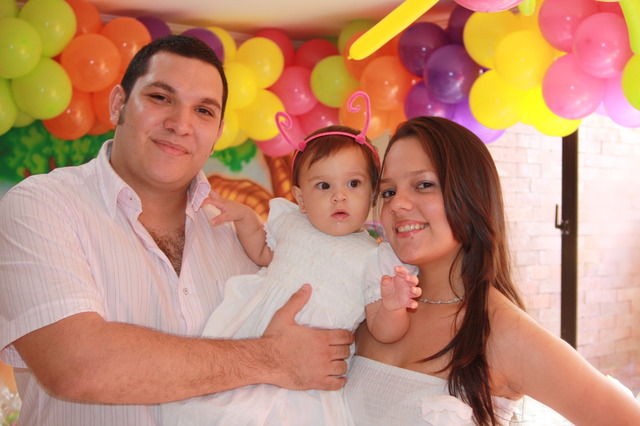 Mi hija cumplió su 1 año.