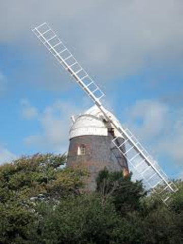 Building of the windmill