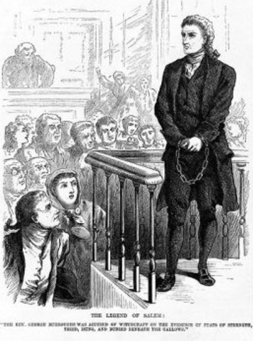 Reverend George Burroughs Accused