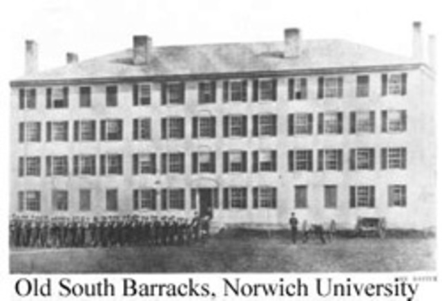 National History: In Spring South Barracks Burn Down