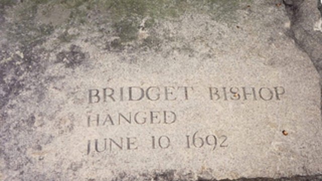 Bridget Bishop Was the First Convicted and Sentenced to Death