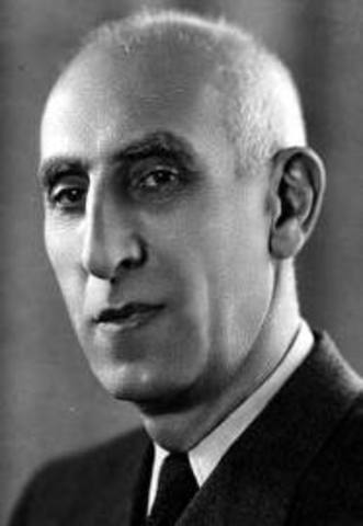Mohammed Mossadegh becomes Prime Minister.