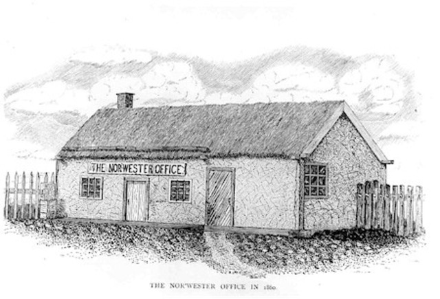 First Edition of the Nor’Wester Newspaper Published (The Prairies)