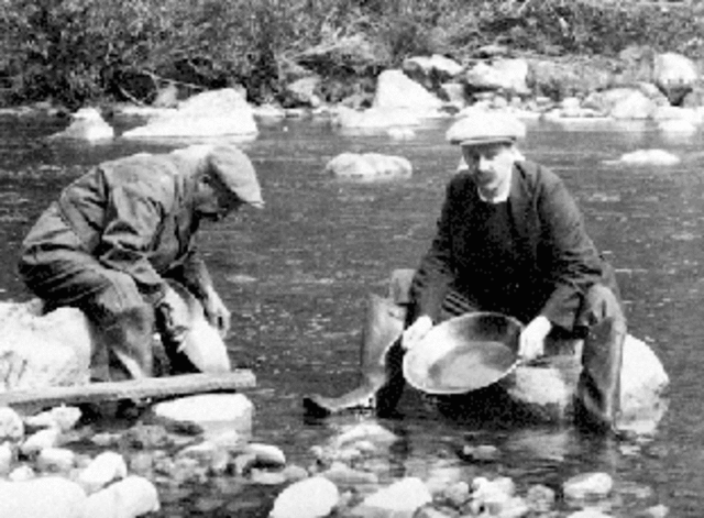 Beginning of the Cariboo Gold Rush (British Columbia)