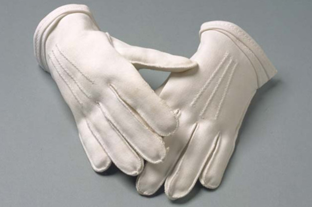 Faith Bandler's Gloves