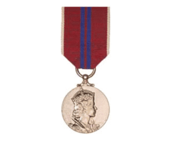 Awarded a Coronation Medal