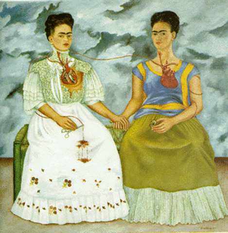 Kahlo divorces Rivera.