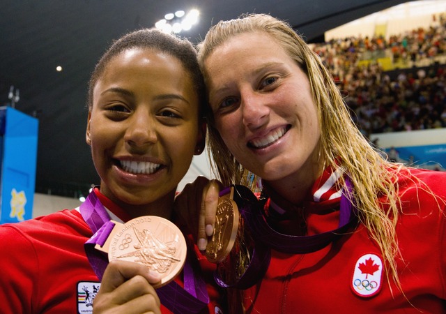 Synchro divers Heymans & Abel win 1st medal for Canada