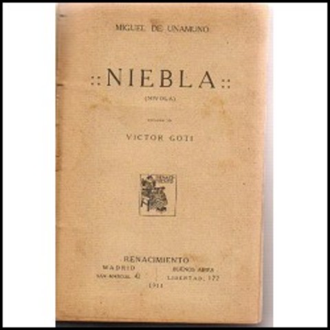 Se publica "Niebla" de Miguel de Unamuno