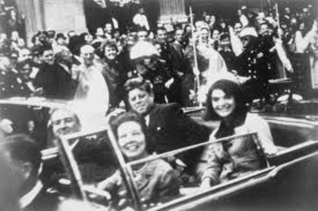 President Kennedy assassinated in Dallas, Texas
