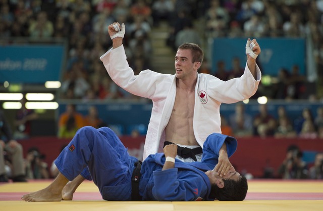 Antoine Valois-Fortier wins bronze in men's judo