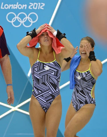 Benfeito, Filion take bronze in synchro diving
