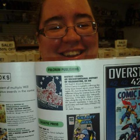 Diamond Previews lists Galaxy Man for national distribution!