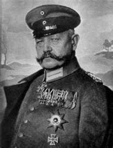 Hindenburg is reelected President by a small margin over Hitler.