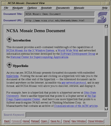 Netscape navegador Mosaic