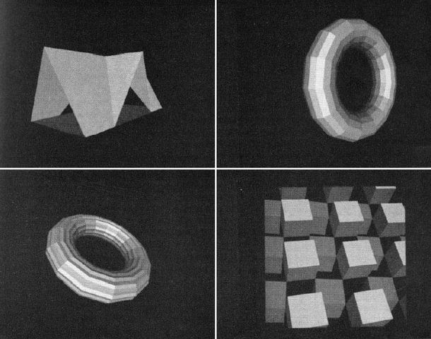 Surgimento de algoritmos para tonalização de superfície