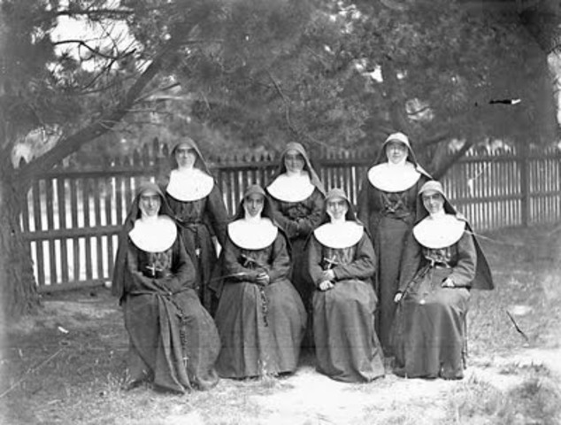 Sisters of St. Joseph begin to teach