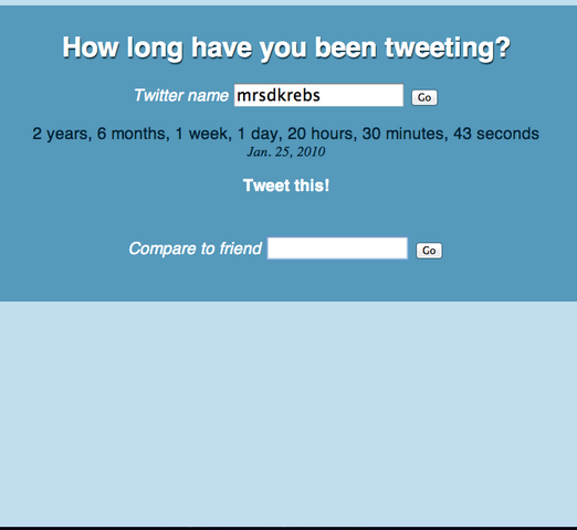 Opened a Twitter Account