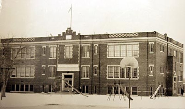 Aurora Central Grade School Fire