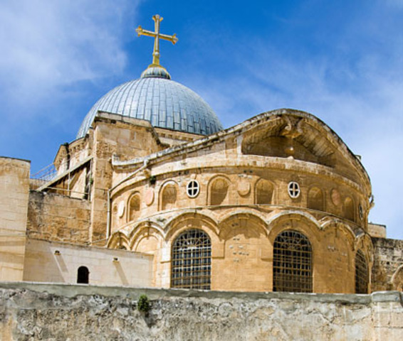 Caliph al-Hakim army destroys the church of the Holy Sepulcher