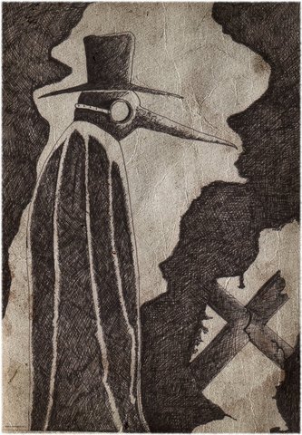 the black death doctor