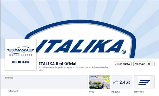 Fan Page Italika