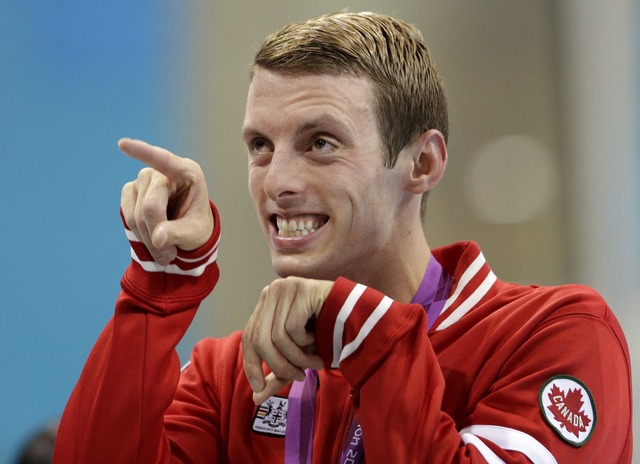 Ryan Cochrane takes silver in men's 1,500m freestyle