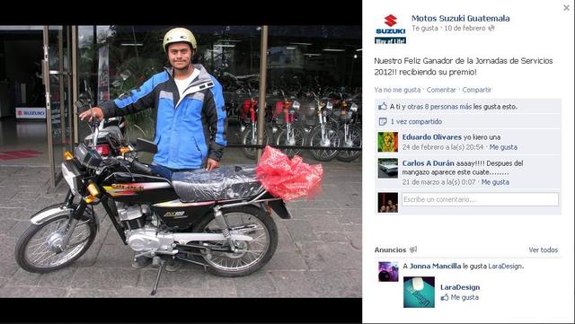 Entrega de AX100 Jornada de Servicio