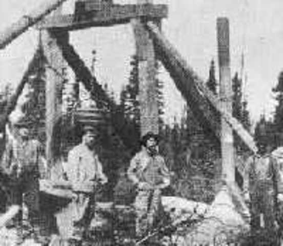 Silver in Cobalt (Eastern Canada)