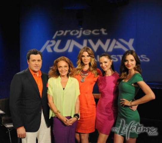 Appappeared in the finale episode of the TV show Project Runway