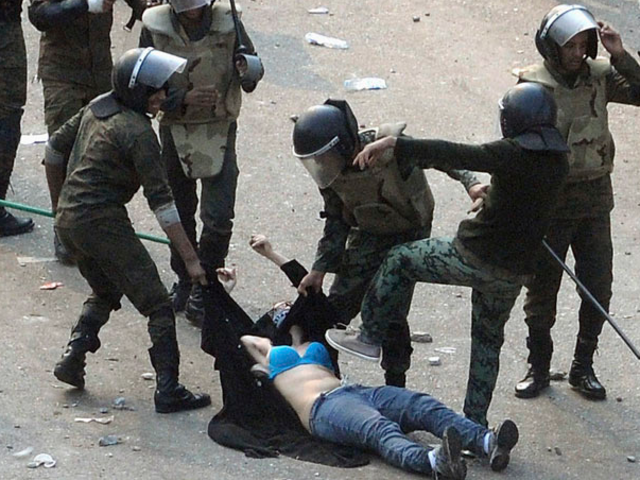 "Blue Bra Revolution"