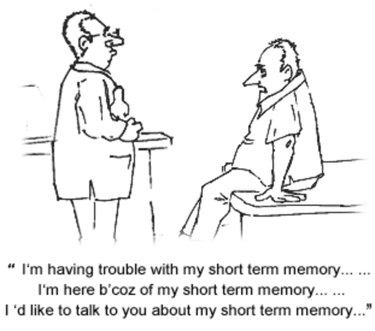 Short-term memory loss