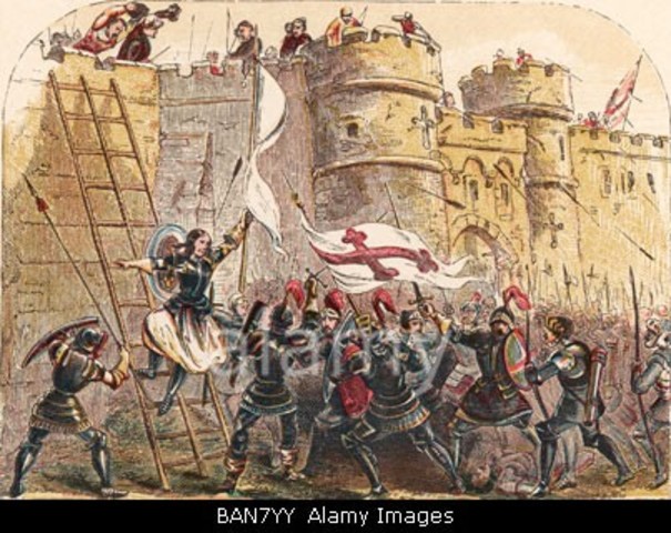 The English leave Orleans