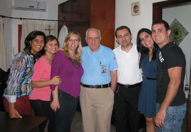 Missa com o Pe. Bernardo e um padre do Sul