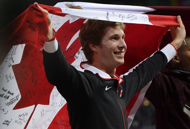 Derek Drouin wins bronze in high jump